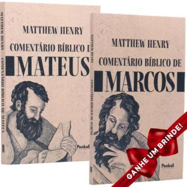 Imagem de Combo Livro Comentário Bíblico De Mateus + Marcos  Matthew Henry Crist