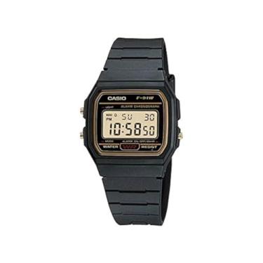 Imagem de Casio F-91WG-9 Men's Digital Dial Black Strap Chronograph Watch