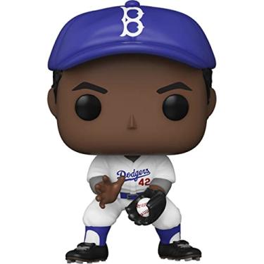 Imagem de Funko Pop! cones! Boneco sem persegui o do uniforme colorido de Jackie Robinson