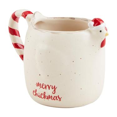 Imagem de Mud Pie Caneca de Natal de animais de fazenda, frango, 340 g