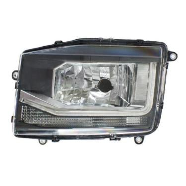 Imagem de Farol Delivery Express 2017 a 2022 Branco Lado Motorista 6 Vias - PRAD