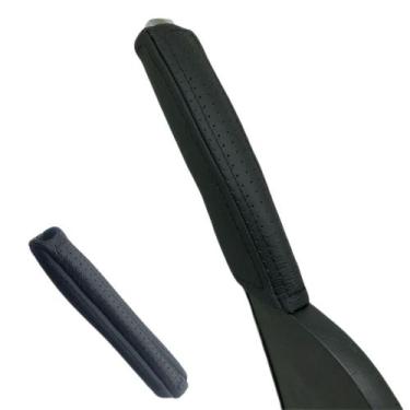 Imagem de Capa couro manopla do freio de mão Citroen C4 Pallas 2007 2008 2009 20