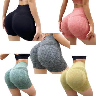 Imagem de Kit Jogo Pacote c/2/3/5 peças Short para Academia Fitness Corrida Espo