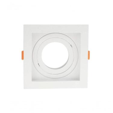 Imagem de Spot Recuado De Embutir Quadrado Móvel Par 20 Branco Taschibra