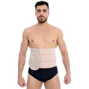 Imagem de Faixa Cinta Colostomia Bilateral Unissex Ostomizados 4 Gomos - MODEL F