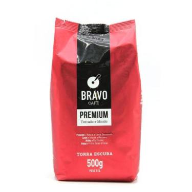 Imagem de Café Bravo Torrado e Moído Premium 500g - Bravo Café