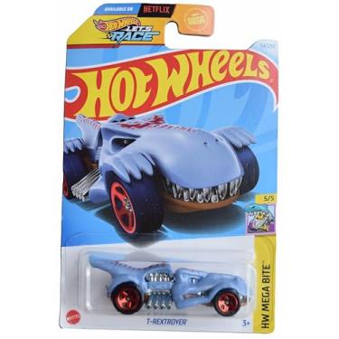 Imagem de Hot Wheels T-Rextroyer, HW Mega Bite 5/5 [Blue] 114/250