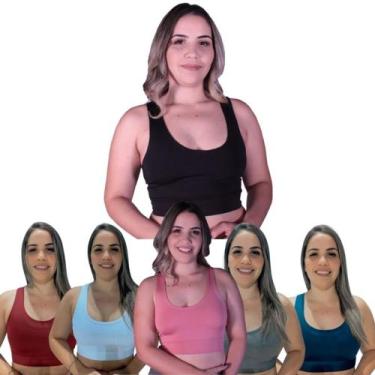 Imagem de Kit 8 Top Nadador Suplex Academia Fitness Cores Lindas - Jinkingstore,