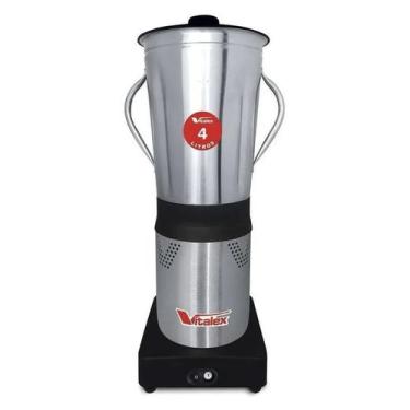 Imagem de Liquidificador Industrial Baixa Rotação em Inox 4 Litros Vitalex
