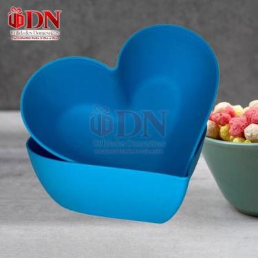 Imagem de Conjunto Festa 05 Petisqueira Coração com 5 Colheres Sortidas - FORTIN