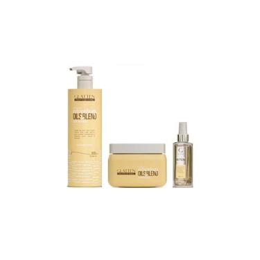 Imagem de Glatten Extraordinary Oils & Blend Shampoo e Máscara e Sérum