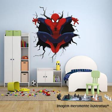 Imagem de Adesivo de Parede Homem Aranha Mod55 - Lojinha da Luc Adesivos
