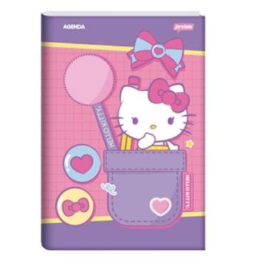 Imagem de Agenda Jandaia 134x200mm 192 Páginas Hello Kitty 1