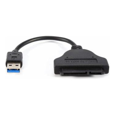 Imagem de Cabo Conversor Adaptador Ssd Hd Sata Note 2.5 Usb 3.0 15cm FY-774