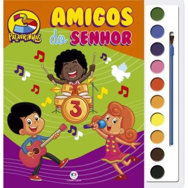 Imagem de Kit livros Colorindo com Água 3 Palavrinhas - Ciranda Cultural