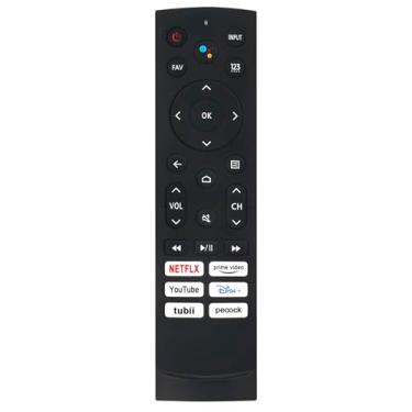 Imagem de Controle remoto de substituição infravermelho universal aplicável para Hisense Smart Google Ansroid TV ERF3A90 ERF3M90H A65H A6H A7 U6K U8 UX U6 U6H U7H U8H U7G A45H A4H A6G U68G U6G U8 U9G Series