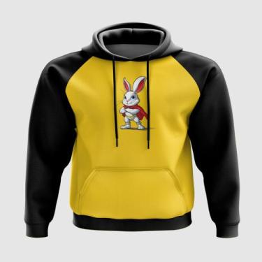 Imagem de Blusa com Capuz Coelho Super-Herói - A Fabriqueta, G