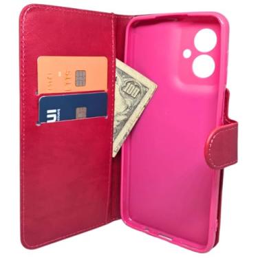 Imagem de Capa Carteira para Motorola G55 Rosa
