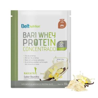 Imagem de Belt Bari Whey Protein Concentrado Sabor Baunilha 30g Sachê - Belt Nut