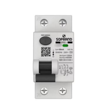 Imagem de Interruptor Dr Bipolar 63a 30ma Soprano DRS- L