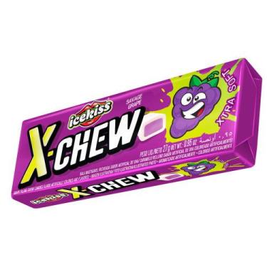 Imagem de Bala Mastigável IceKiss X-Chew Xtra Soft Savage Grape 27g