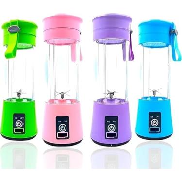 Imagem de Mini Liquidificador Portatil Mixer Portatil Shake Coqueteleira Eletrica Sem Fio Squeeze Recarregavel Mini Mix