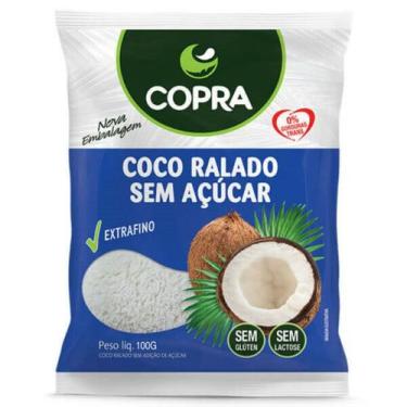 Imagem de Copra coco ralado puro s/acucar 100g
