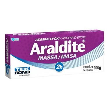 Imagem de Cola Epóxi Araldite Tekbond 100g Alta Resistência E Fixação