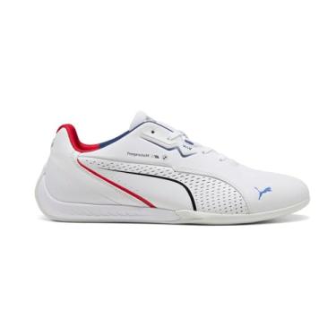 Imagem de PUMA BMW M Motorsport Drift Cat 11 Tênis masculino casual com cadarço - Branco, Branco, 41
