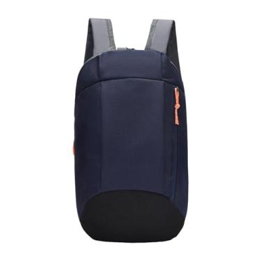 Imagem de Aymzbd Mochila de viagem casual, mochila resistente à água para acampamento, viagem curta, Preto