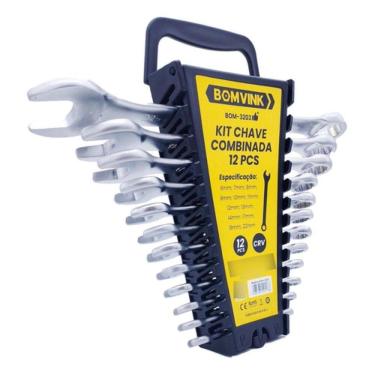 Imagem de Kit Chave Combinada 12Pçs - Bom-3203