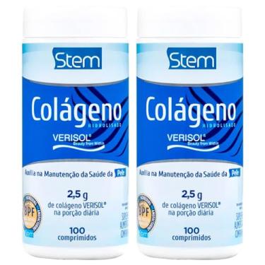 Imagem de Kit 2 Colágeno Hidrolisado Verisol Stem 100 Comprimidos