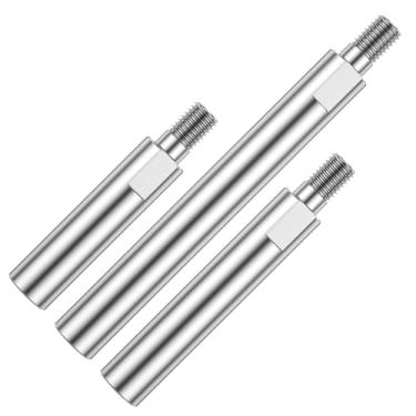 Imagem de DJAPWPX - Haste de extensão de esmerilhadeira angular de aço com design de rosca versátil e precisa alavanca adaptadora de máquina de polir eixo de extensão rotativo espesso para polidor de moedor