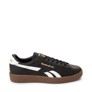 Imagem de Reebok Tênis masculino Club C Grounds UK, preto/branco/chiclete, 37 BR