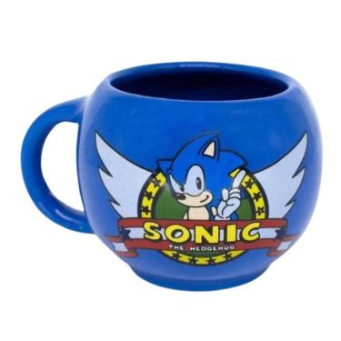 Imagem de Caneca Sonic Oval 10024309 450ml Zonacriativa