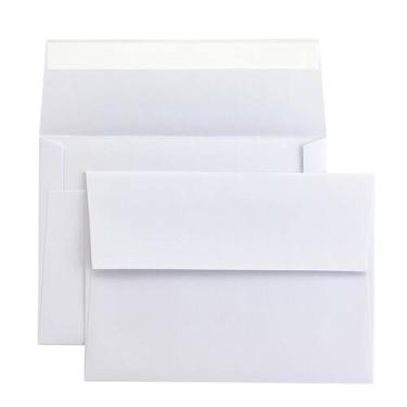Imagem de Envelope Ponatia A7 134 x 185 mm, autoadesivo, branco, 50 unidades
