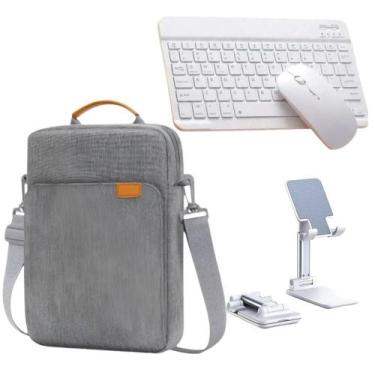 Imagem de Kit Completao Bolsa + Teclado + Suporte Para Xiaomi Redmi Pad 2 Preto 