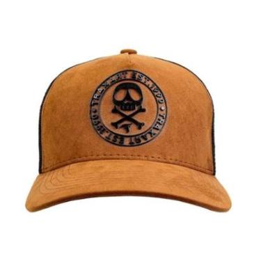 Imagem de Boné Traxart Aba Curva Marrom-Masculino