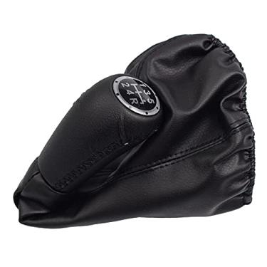 Imagem de 5 velocidades de mudança de marcha nível de manopla com capa de couro para Fiat 188 Punto