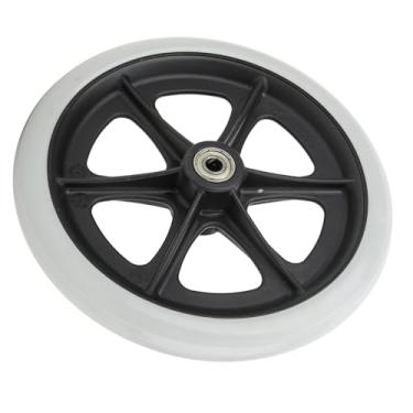 Imagem de Fydun Rodas Dianteiras para Cadeira de Rodas, 8 Polegadas Acessório Anti -deslizamento Antislip 264lbs Substituição Capacidade de Carga C S para Cinza