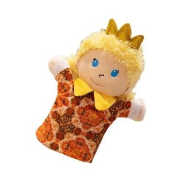 Imagem de Fantoches De Mão De Pelúcia Príncipe E Princesa De Conto De Fadas, Fan