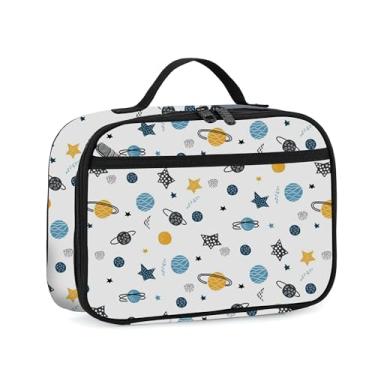 Imagem de rickyh style Lancheira com forro acolchoado, lancheira espaçosa e isolada, durável, térmica, lancheira com alça para homens, mulheres, meninos, meninas, adultos, escola, esportes, praia, piquenique