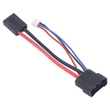 Imagem de HUIOP Cabo Adaptador de Conector RC, Conexão Forte e Confiável, Fio de Silicone Super Macio, Altamente Compatível para Carro RC, Avião, Barco, Design Extremidade Conector