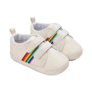 Imagem de Sapatos De Bebê Para Meninas Primavera Outono Com Solado De Borracha A