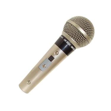Imagem de Microfone Sm-58 P4 Leson Ouro Cardioide Com Cabo 5M Com... - LESON - L