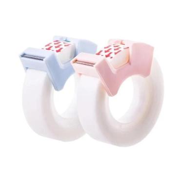 Imagem de Fita Adesiva Transparente Pequena 12mm, Fita Corretiva Invisível Escre