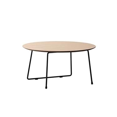 Imagem de Mesa central, sala de estar, mesa de centro, varanda, pequena, mesa redonda simples, mesa lateral redonda, multifuncional, mesa de centro, mesa de cabeceira pequena (B)