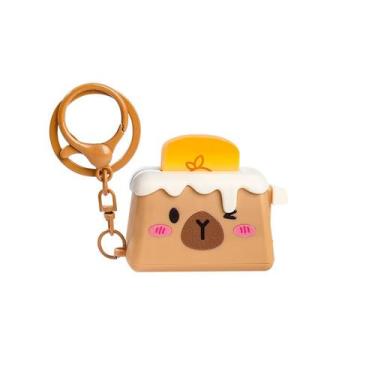 Imagem de Chaveiro Bear Toaster Cute Cartoon Animal Plastic 6x4,5 cm - yiweisai