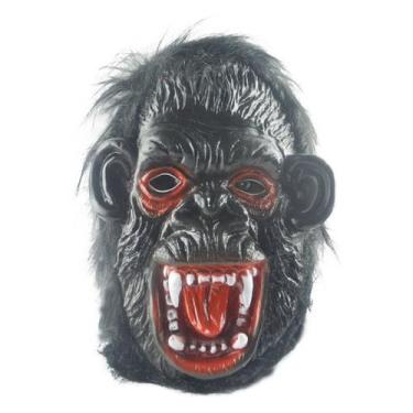 Imagem de Máscara Scary Monkey Halloween Cosplay Costume Vinil Full Face - yiwei