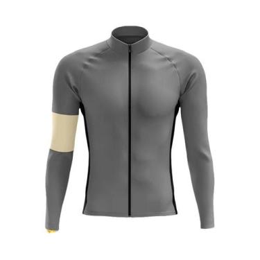 Imagem de Camisa De Ciclismo Térmica De Inverno Para Homens, Manga Longa, Jaquet